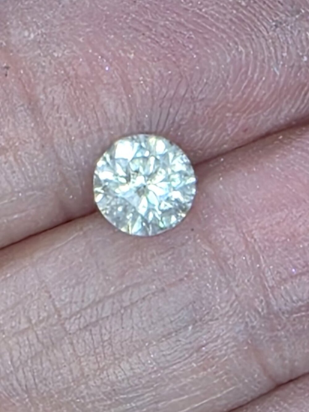 Natural .82 ctl Diamond Round Brilliant Cut Loose Gemstone